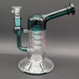 7" Matrix Coil Bent Neck Water Pipe