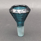 14mm Full Color Diamond Cut Herb Slide