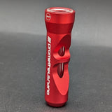 Metal + Glass Chillum Pipe-Avernic Smoke Shop