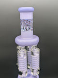 21" Quad Glycerin Coil Bong w/ Collins Perc