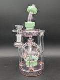 9" Triple Uptake Super Recycler Bong