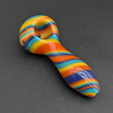 4" Rainbow Swirl Hand Pipe