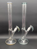 2K Glass Straight Tube with Diffused Downstem
