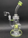 Envy Glass 10" "Pop Rocks" Klein Recycler Dab Rig-Avernic Smoke Shop