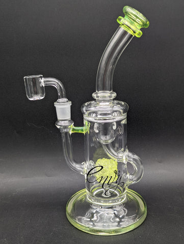 Envy Glass 10" "Pop Rocks" Klein Recycler Dab Rig-Avernic Smoke Shop