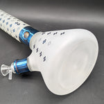 18" LV 7mm Frosted Glass Beaker Bong