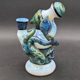 Mako Glass 5.5" Sea Monster Dab Rig #2-Avernic Smoke Shop