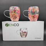 Zenco Glassware - Flora Cafe-Avernic Smoke Shop