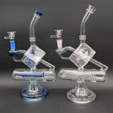 Inception Cube Water Pipe - 10.5" | 14mm