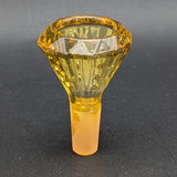 14mm Full Color Diamond Cut Herb Slide