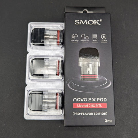 Smok - Novo 2X Pods - Pack of 3-Avernic Smoke Shop