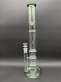 Phoenix Glass 17.5" Triple Honeycomb Straight Tube