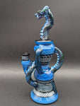 Mako Glass 9.5" Cobra Recycler Dab Rig