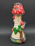 10" 3D Mushroom Tower Beaker Bong