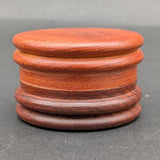 Round Wood Solid Color 2 Piece Grinder