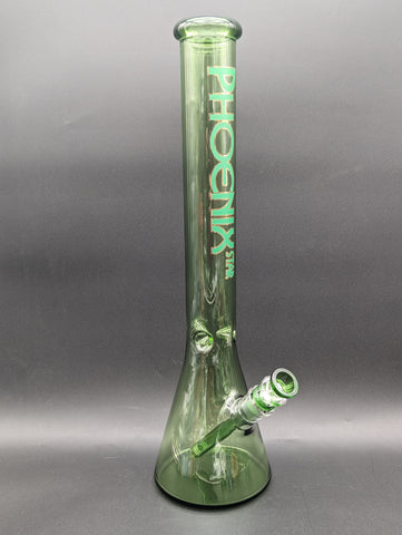 Phoenix 18" Green Beaker Bong