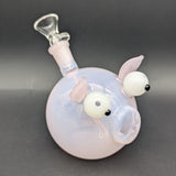 Hittn Glass 4" Pig Sphere Bubbler
