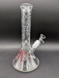 Pulsar Eyes of 100 Beaker Glass Water Pipe | 8.75"