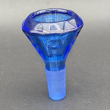 14mm Full Color Diamond Cut Herb Slide