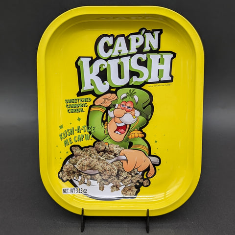 Kill Your Culture Rolling Tray | Cap'N Kush | 5.5"x7"-Avernic Smoke Shop