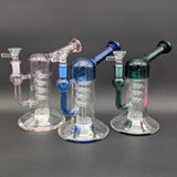 7" Matrix Coil Bent Neck Water Pipe