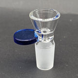 Round Handle Classic Glass 18mm Bong Bowl-Avernic Smoke Shop