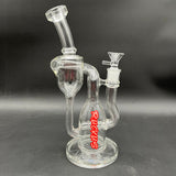 Ruckus Glass 10" Drain Recycler-Avernic Smoke Shop