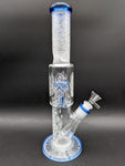 Sandblasted Straight Tube W/ Tree 12.5"