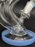 SeshGear Hip Check Curved Glass Water Pipe | 7.25"-Avernic Smoke Shop