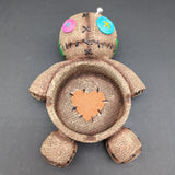 Sewn Canvas Doll Ashtray | 3.5"