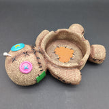 Sewn Canvas Doll Ashtray | 3.5"