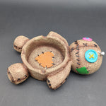 Sewn Canvas Doll Ashtray | 3.5"