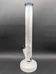 Sheep Glass 18" Sandblasted Hollow Foot Bong