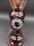 Sheep Glass Heady Worked Dab Rig w/ Galaxy Marbles