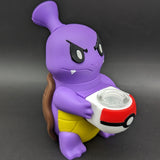Silicone 5" Turtle Monster Bubbler