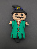 Silicone Witch Scarecrow Hand Pipe