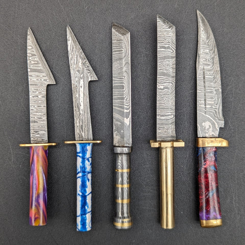 Single Edge Great Swords Damascus Steel Dab Tool