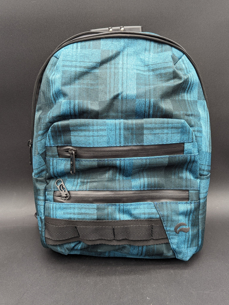 backpack mini locks Skunk 14" Mini Smell Proof Backpack w/ Lock – Avernic Smoke Shop