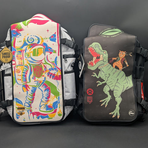 outrage cigarette backpack A Pond Surrounded By Lush Green Trees And Flowers outrage cigarette backpack Outrage Backpack