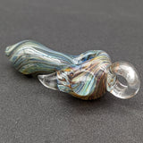 Smokeable Spoon Pipe Pendant - By Homie G Glass