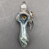 Smokeable Spoon Pipe Pendant - By Homie G Glass