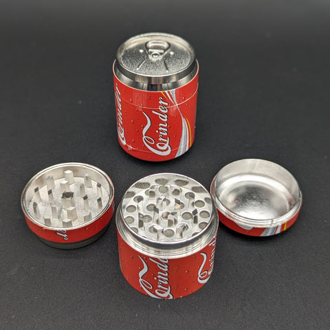 Soda Can Discrete Weed Grinders