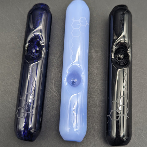 Solid Color 5" Steamroller Pipes - Reading Glass Militia