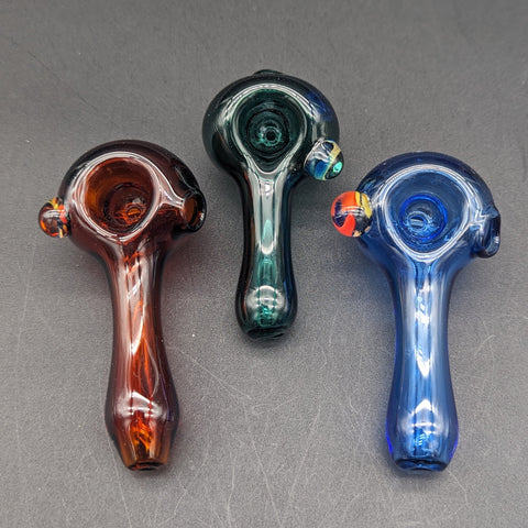 Solid Mini Spoon Pipes - Reading Glass Militia