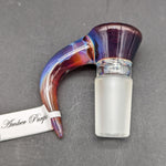 Sovereignty - 18mm Full Accent 4 Hole Slide - Amber Purple-Avernic Smoke Shop