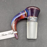Sovereignty - 18mm Full Accent 4 Hole Slide - Amber Purple-Avernic Smoke Shop