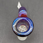 Sovereignty - 18mm Full Accent 4 Hole Slide - Amber Purple-Avernic Smoke Shop