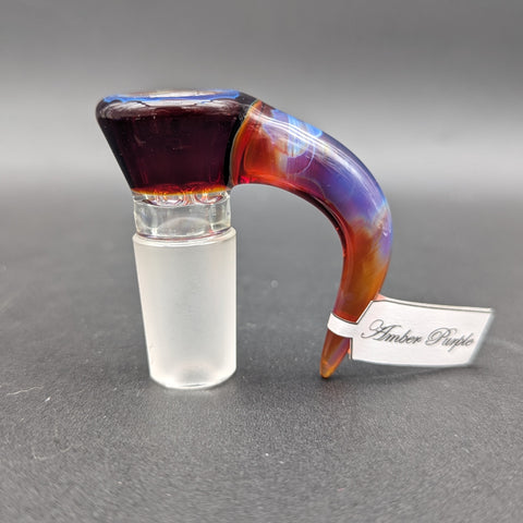 Sovereignty - 18mm Full Accent 4 Hole Slide - Amber Purple-Avernic Smoke Shop