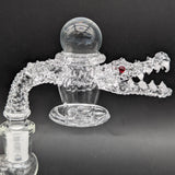 Space King - 14mm Quartz Crocodile Banger