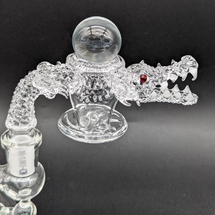 Space King - 14mm Quartz Crocodile Banger-Avernic Smoke Shop